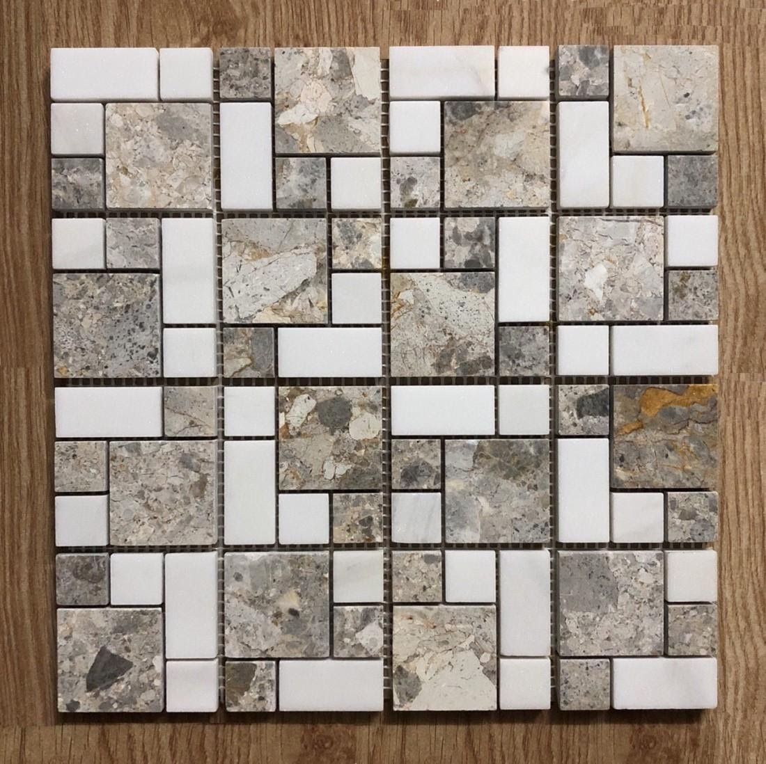 Gạch Mosaic đá marble