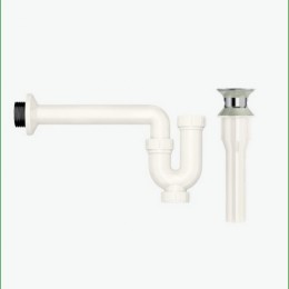 Bộ ống xả chậu và ống thải chữ P
