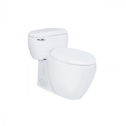 Bàn cầu một khối nắp êm