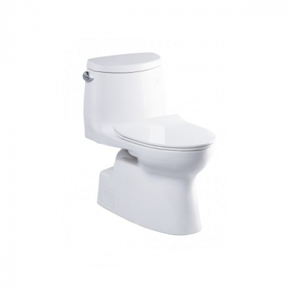 Bàn cầu một khối nắp êm