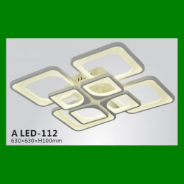 Đèn mâm vuông bóng liền Led