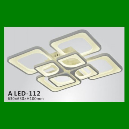 Đèn mâm vuông bóng liền Led