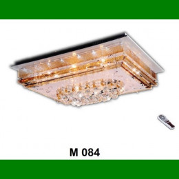 Đèn mâm vuông pha lê Led