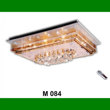 Đèn mâm vuông pha lê Led