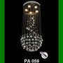 Đèn chùm thả pha lê LED