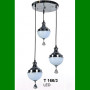 Đèn thả chóa thủy tinh LED