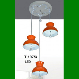 Đèn thả  lồng kim loại LED