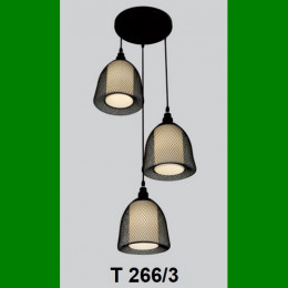 Đèn thả  lồng kim loại LED