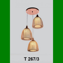 Đèn thả  lồng kim loại LED