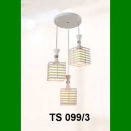 Đèn thả  lồng kim loại LED
