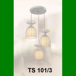 Đèn thả  lồng kim loại LED