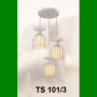 Đèn thả  lồng kim loại LED