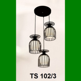 Đèn thả  lồng kim loại LED