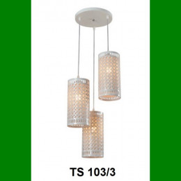 Đèn thả  lồng kim loại LED