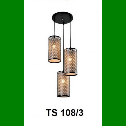 Đèn thả  lồng kim loại LED