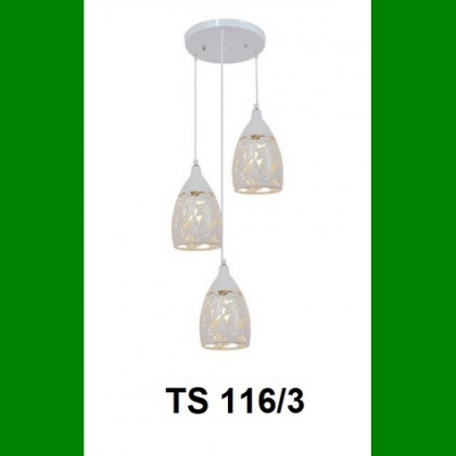 Đèn thả  lồng kim loại LED