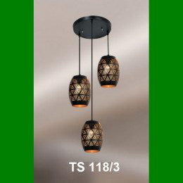 Đèn thả  lồng kim loại LED