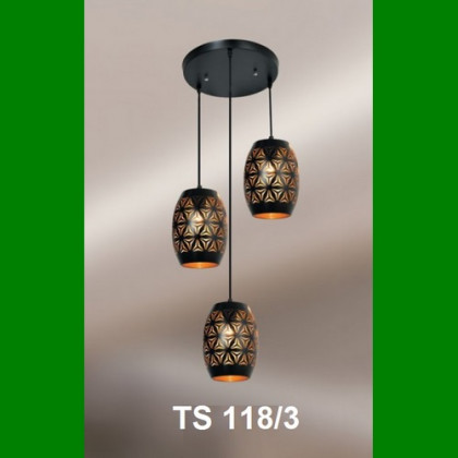 Đèn thả  lồng kim loại LED