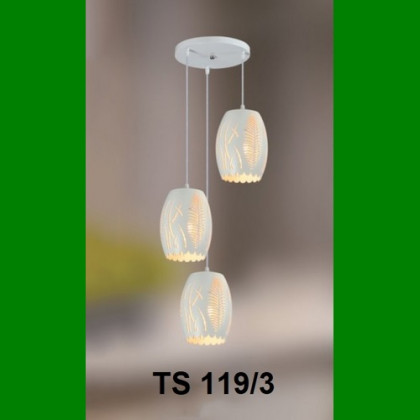 Đèn thả  lồng kim loại LED