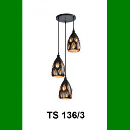 Đèn thả  lồng kim loại LED