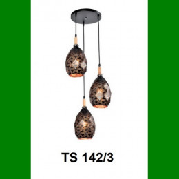 Đèn thả  lồng kim loại LED