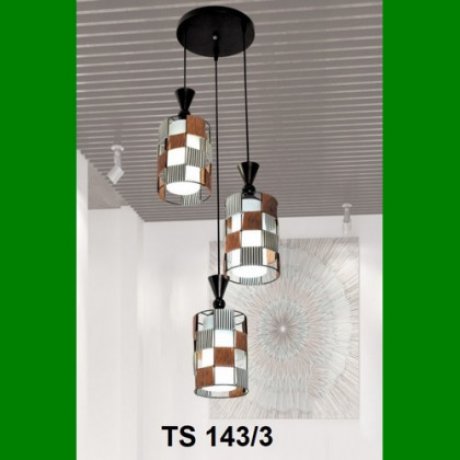 Đèn thả  lồng kim loại LED