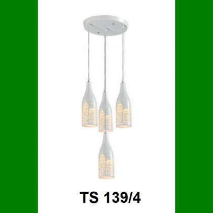 Đèn thả  lồng kim loại LED