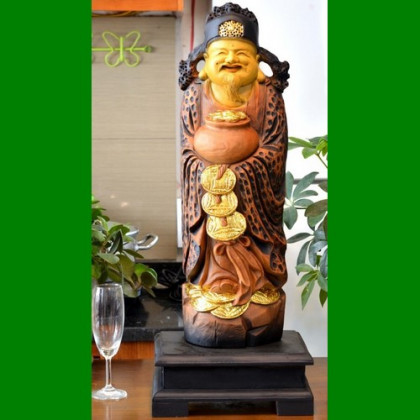 Thần tài ôm chum vàng