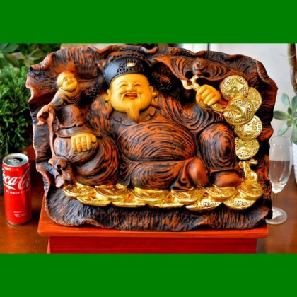 Thần tài ngồi xoài ung dung