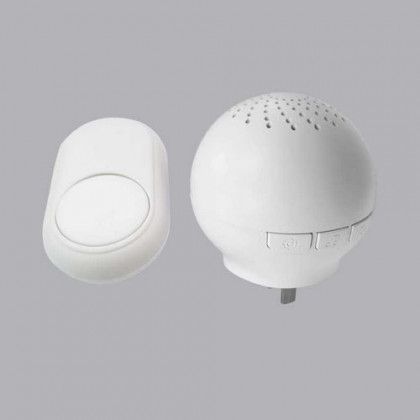 Chuông cửa không dây, không dây
32 âm tùy chọn
4 mức âm lượng
Tần số: 433Mhz