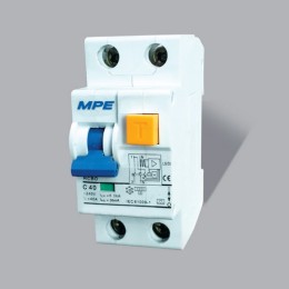 Cầu dao bảo vệ chống dòng rò & quá tải 2P 40A (RCBO)