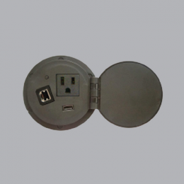 Ổ cắm âm bàn (1 ổ cắm 3 chấu)
