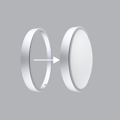Viền đèn Ceiling 20W màu xám bạc