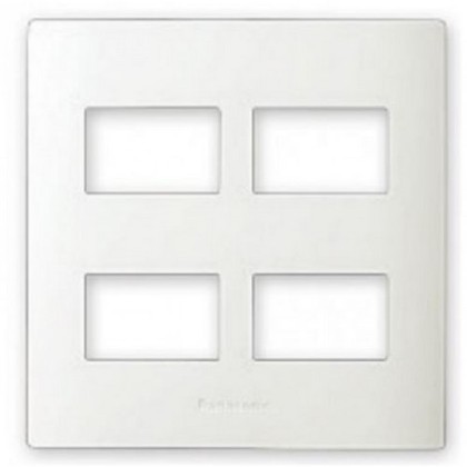 Mặt dùng cho 4 thiết bị 2 gangs - 4 devices plate