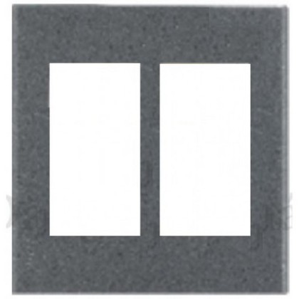 Mặt dùng cho 6 thiết bị 2 gangs - 6 devices plate