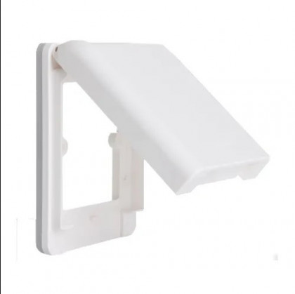 Mặt vuông có nắp che mưa IP43 chuẩn BS dùng cho công tắc