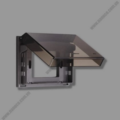 Mặt vuông có nắp che mưa chuẩn BS