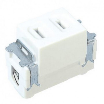 Ổ cắm đơn (dùng cho phích cắm dẹp) 10A