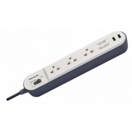 Ổ cắm có dây, 3 ổ cắm - 2 USB
