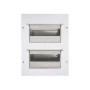 Tủ điện  18-26 đường mặt - đế kim loại