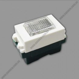 Đèn báo màu trắng 220VAC