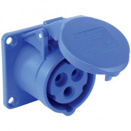 Ổ cắm gắn âm loại không kín nước dạng thẳng 3P-16A