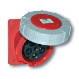 Ổ cắm gắn âm loại kín nước dạng thẳng (IP67) 4P-125A