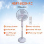 Quạt đứng có remote 47W (Màu xám)