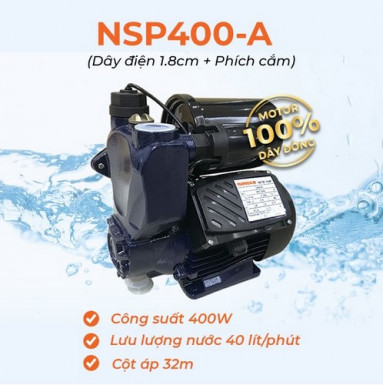 Máy bơm nước nóng tăng áp điện tử 400W