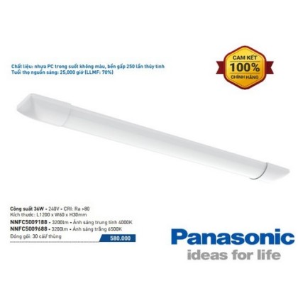 Led bán nguyệt (KB BATTEN) 18W sáng trung tính