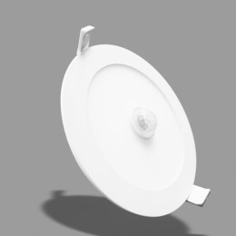 Đèn LED Downlight siêu mỏng cảm biến 12W vàng