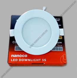 Đèn LED DOWNLIGHT 3S SERI - IP20 viền trắng đổi 3 màu 9W