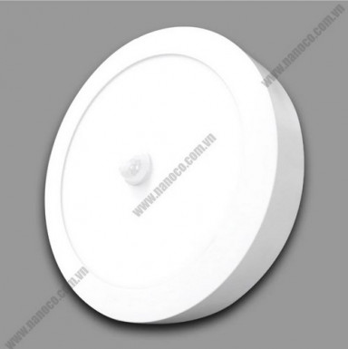 Đèn Led  Panel ốp trần nổi tròn cảm biến - IP20 - 12W