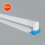 Bộ máng đèn LED T8 thủy tinh bọc nhựa 9W vàng